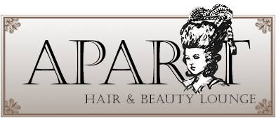 „APART Hair & Beauty Lounge“-Logo, zur Startseite